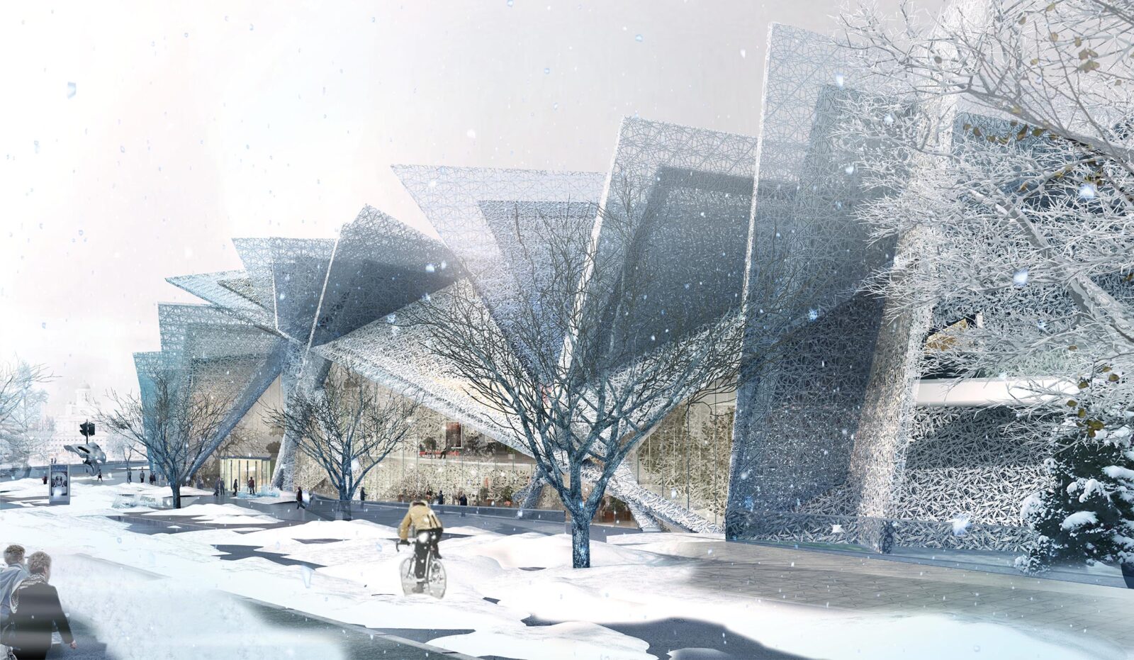 Guggenheim a snow day